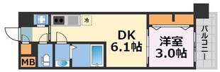 Dimora難波の物件間取画像